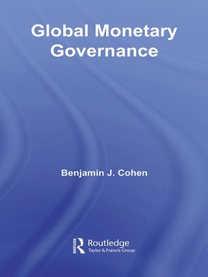 cover image of Global Monetary Governance